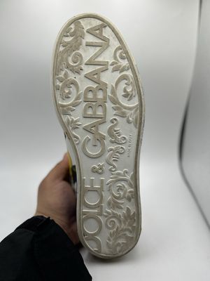 DOLCE GABANNA TROPICAL LOW SNEAKER SZ 10