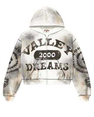 VALE FOREVER SPIRAL ZIP UP "ASH GREY"