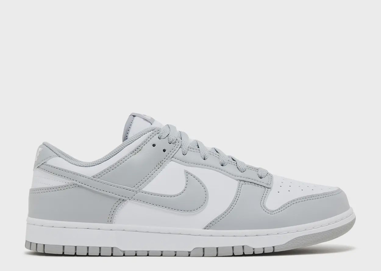 NIKE DUNKW LOW "WHITE LIGHT SMOKE GREY"