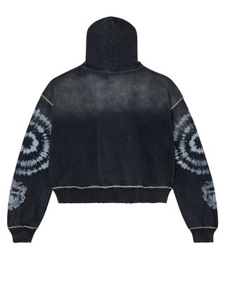 VALE FOREVER SPIRAL ZIP UP "BLACK"