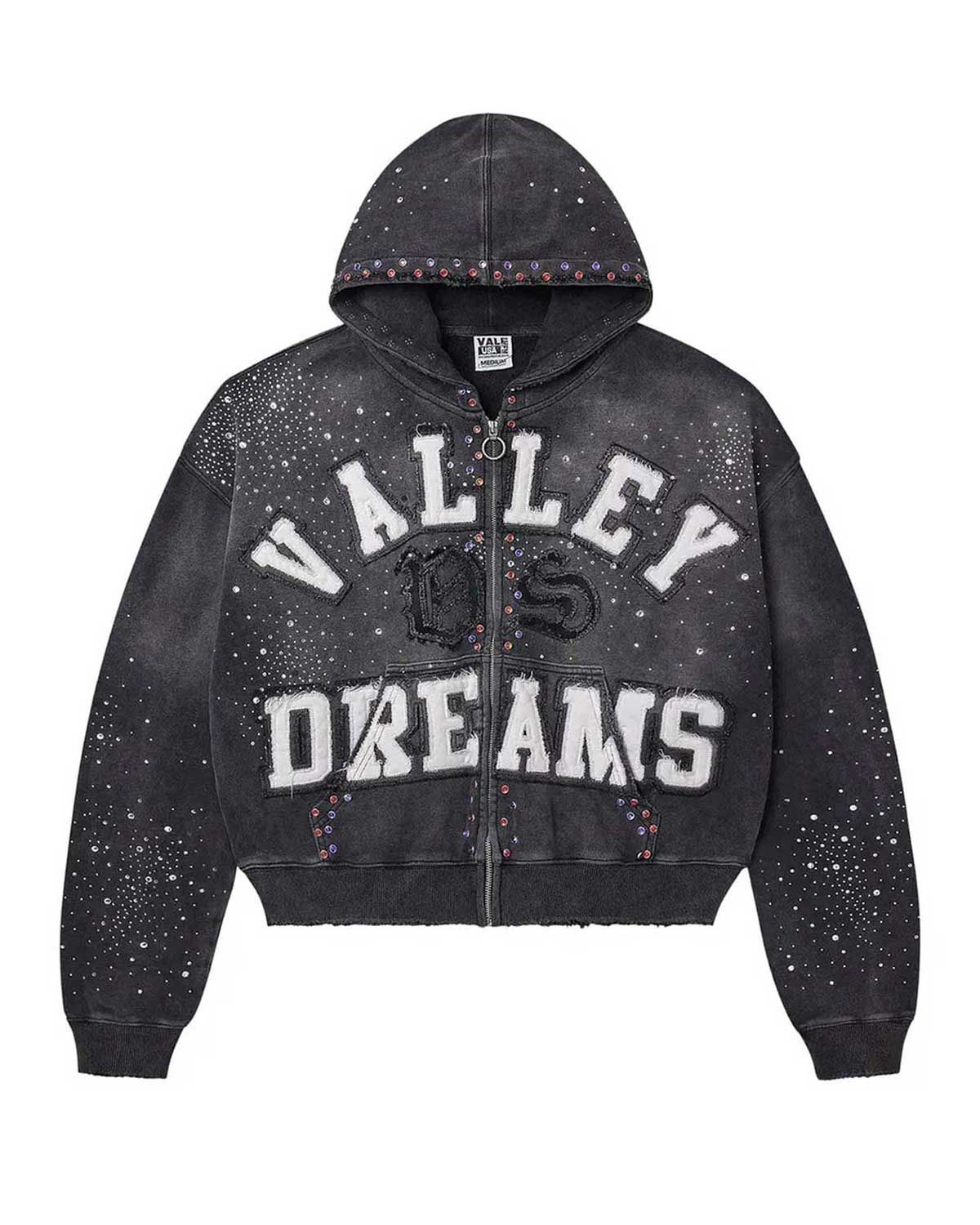 VALE FOREVER CLASSICO ZIP UP "BLACK"