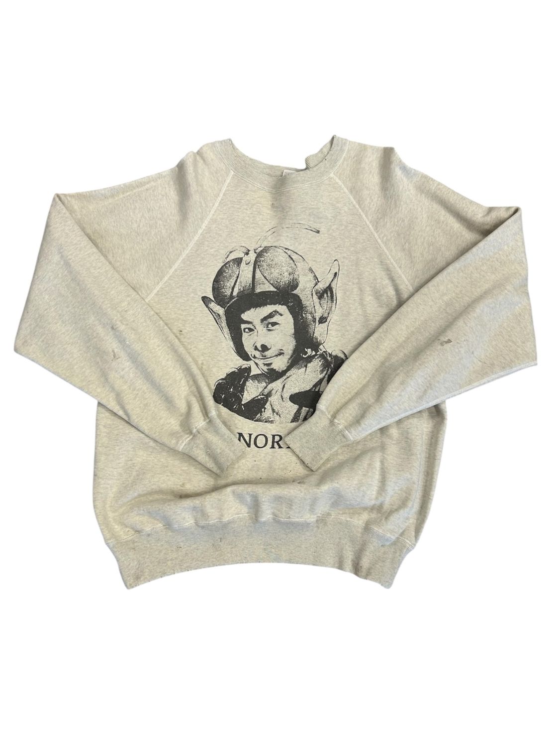 SAINT MICHAEL NORITAKE KINASHI NORIDA CREWNECK SWEATSHIRT