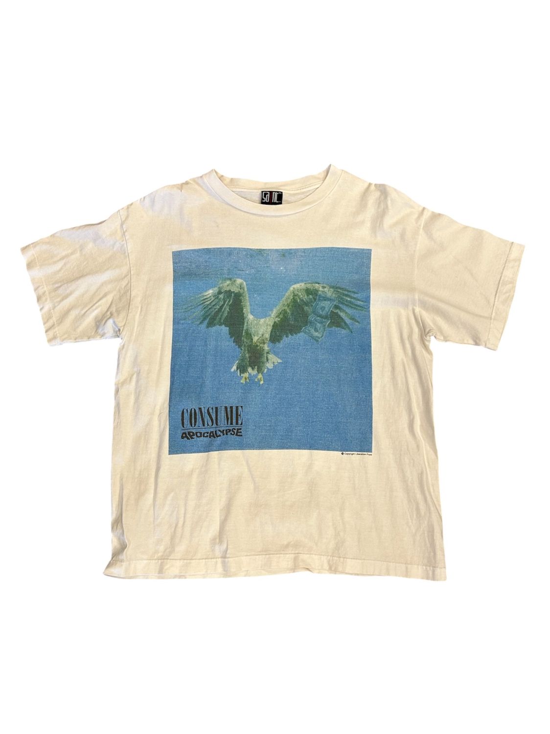 SAINT MICHAEL CONSUME TEE WHITE
