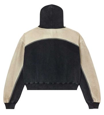 VALE FOREVER STAR ZIP UP HOODIE BLACK
