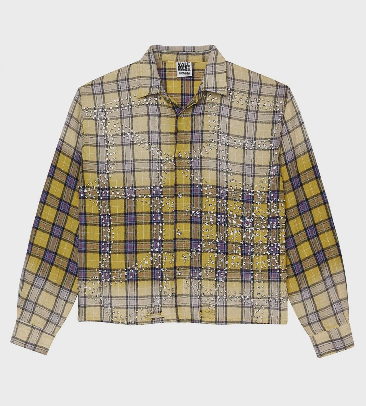 VALE FOREVER LEMONHEAD FLANNEL YELLOW
