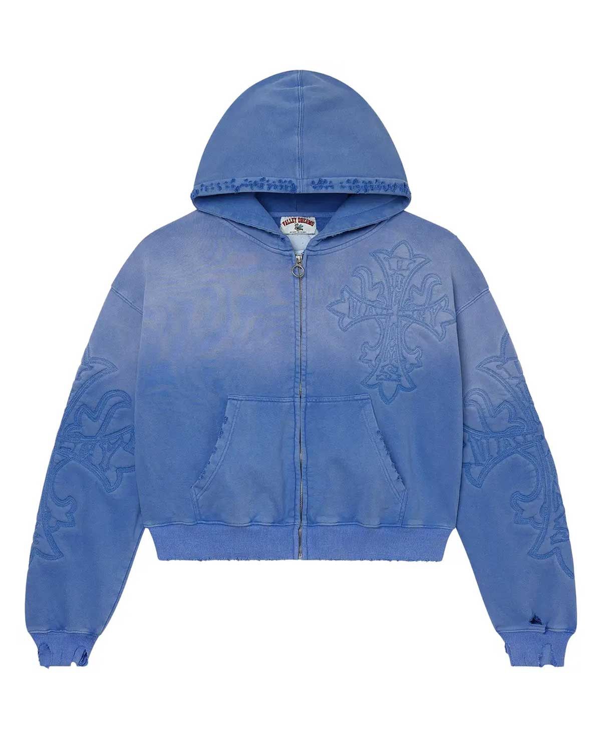 VALE FOREVER CARVER ZIP UP ICE BLUE