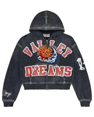 VALE FOREVER SUNNY ZIP UP BLACK