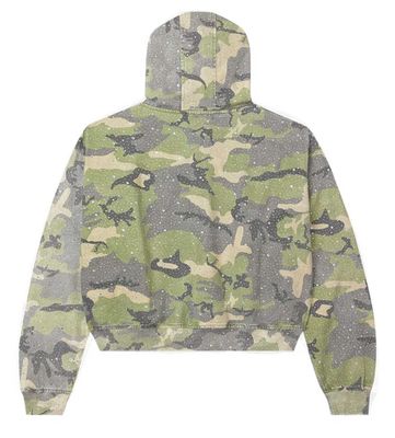 VALE FOREVER WINTER CRYSTAL CAMO WORK JACKET GREEN