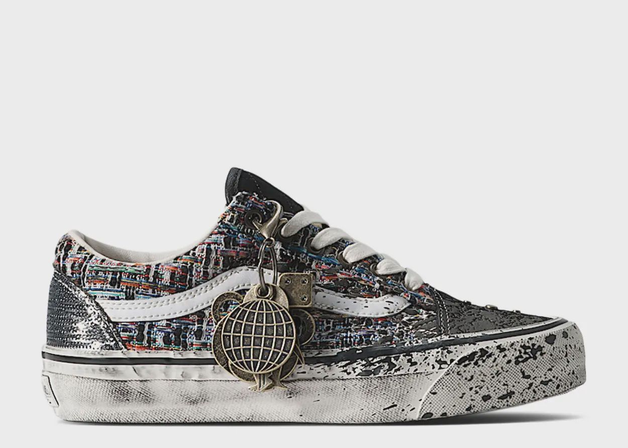 VANS OLD SKOOL PREMIUM CHARMS"BLACK GREY"