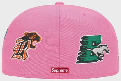SUPREME MASCOTS S LOGO NEW ERA "PINK"