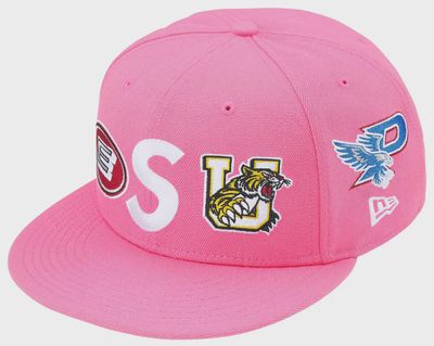 SUPREME MASCOTS S LOGO NEW ERA "PINK"