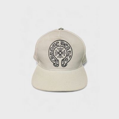 CHROME HEARTS DENIM HORSESHOE HAT "WHITE"