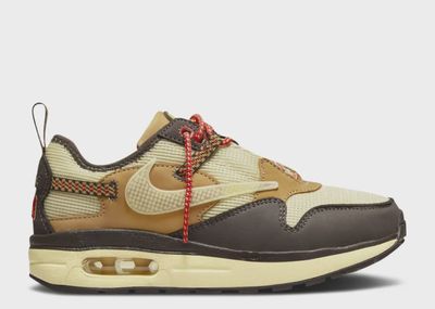 NIKE AIR MAX 1 X TRAVIS SCOTT (TD) "BAROQUE BROWN"