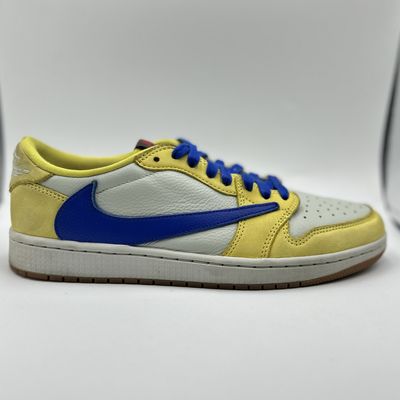 JORDAN 1 LOW X TRAVIS SCOTT “CANARY” SZ 8.5