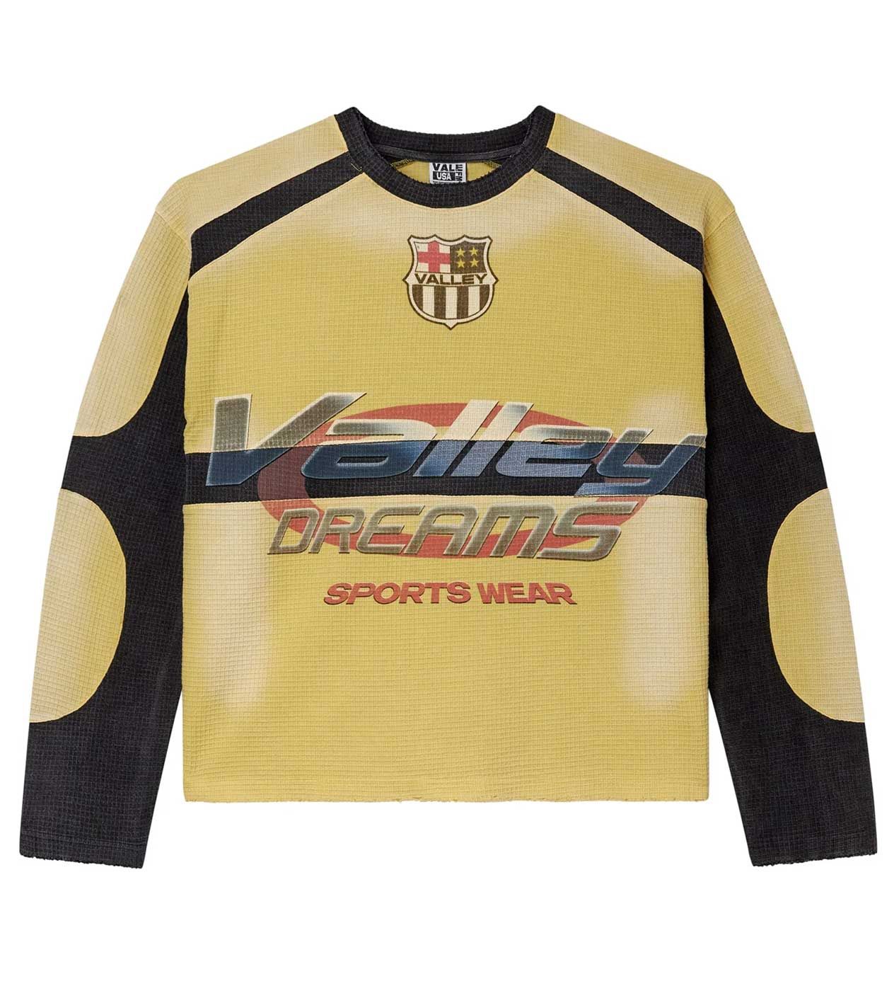 VALE FOREVER MOTOCROXXX THERMAL L/S SUNDAY YELLOW