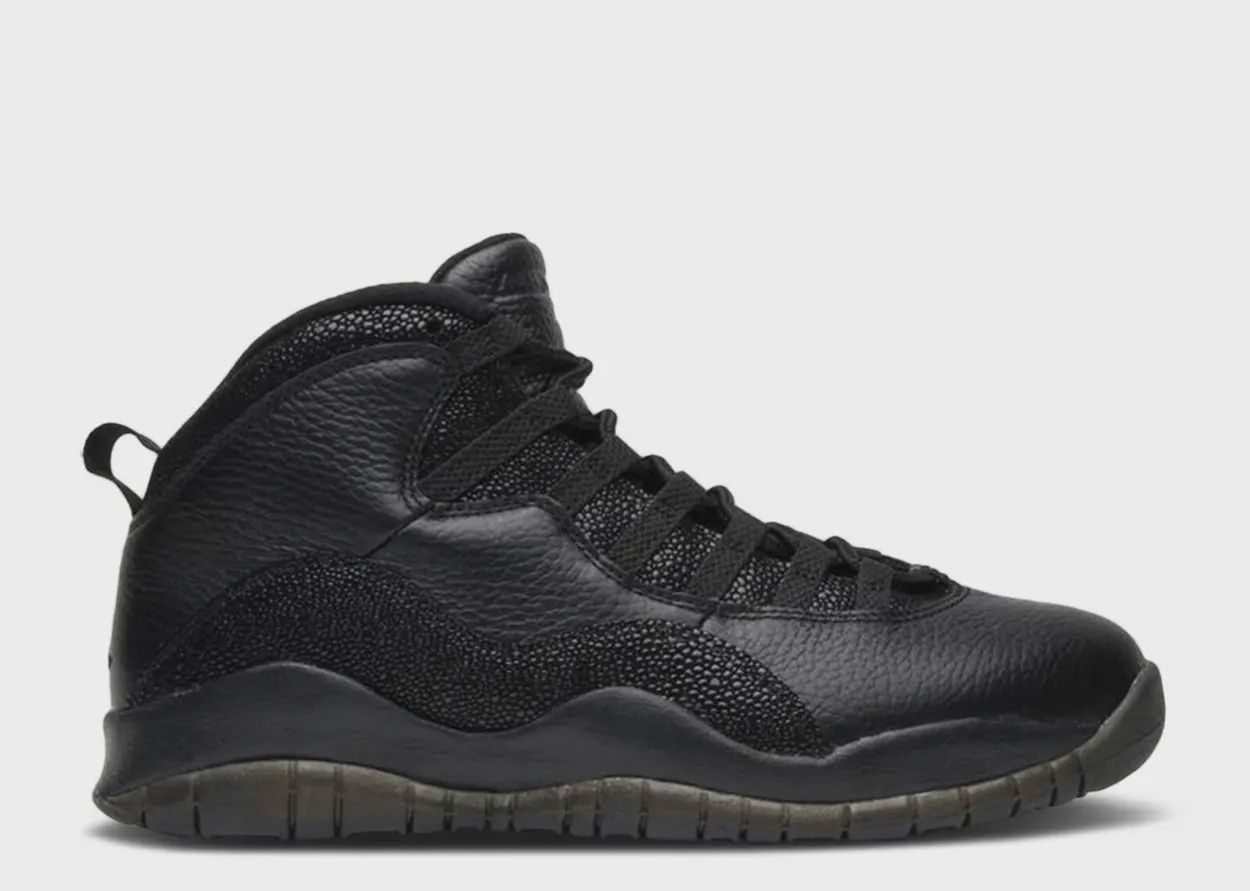 JORDAN 10 X OVO "BLACK"