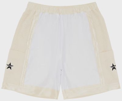 SUPREME SIDE POCKET BASKETBALL SHORT "WHITE"