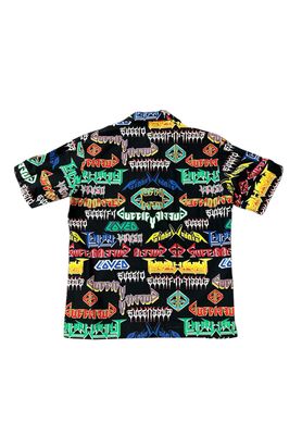 GUCCI METAL MIX BUTTON UP