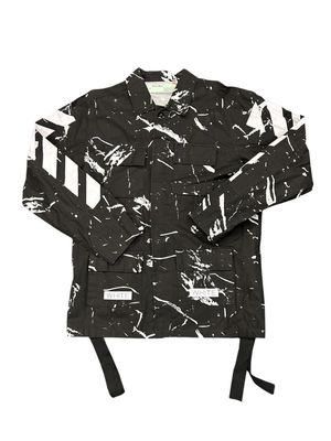 OFF WHITE MARBLE JACKET