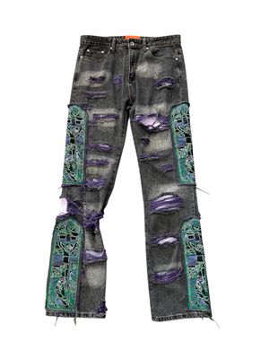 WHO DECIDES WAR FUSION DENIM “FOREST GREEN”
