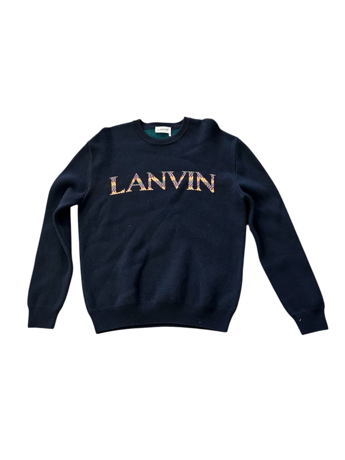 LANVIN EMBROIDERED LOGO