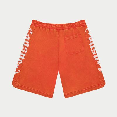 GODSPEED COURTSIDE SHORTS ORANGE WASH