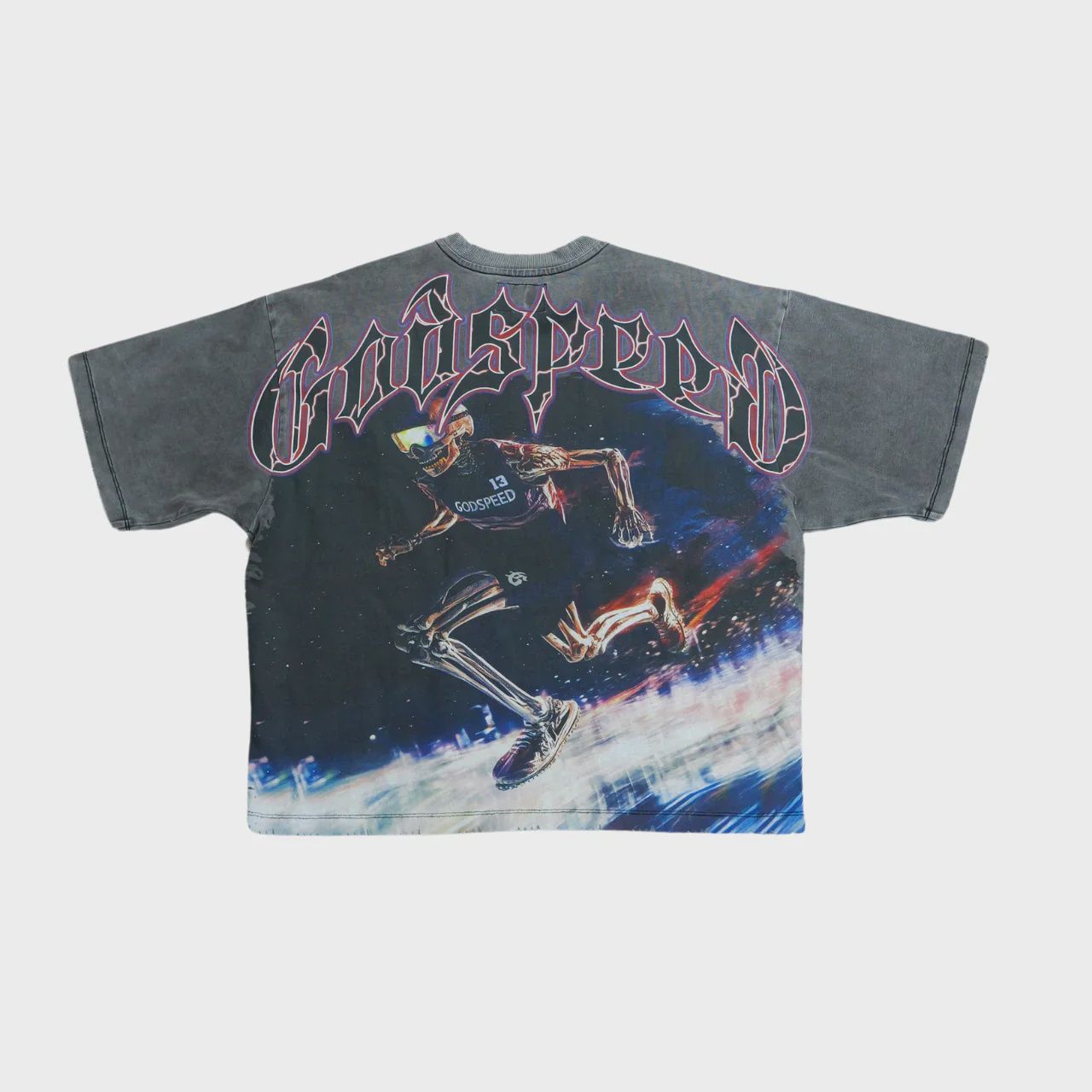 GODSPEED RUN CLUB GREY WASH