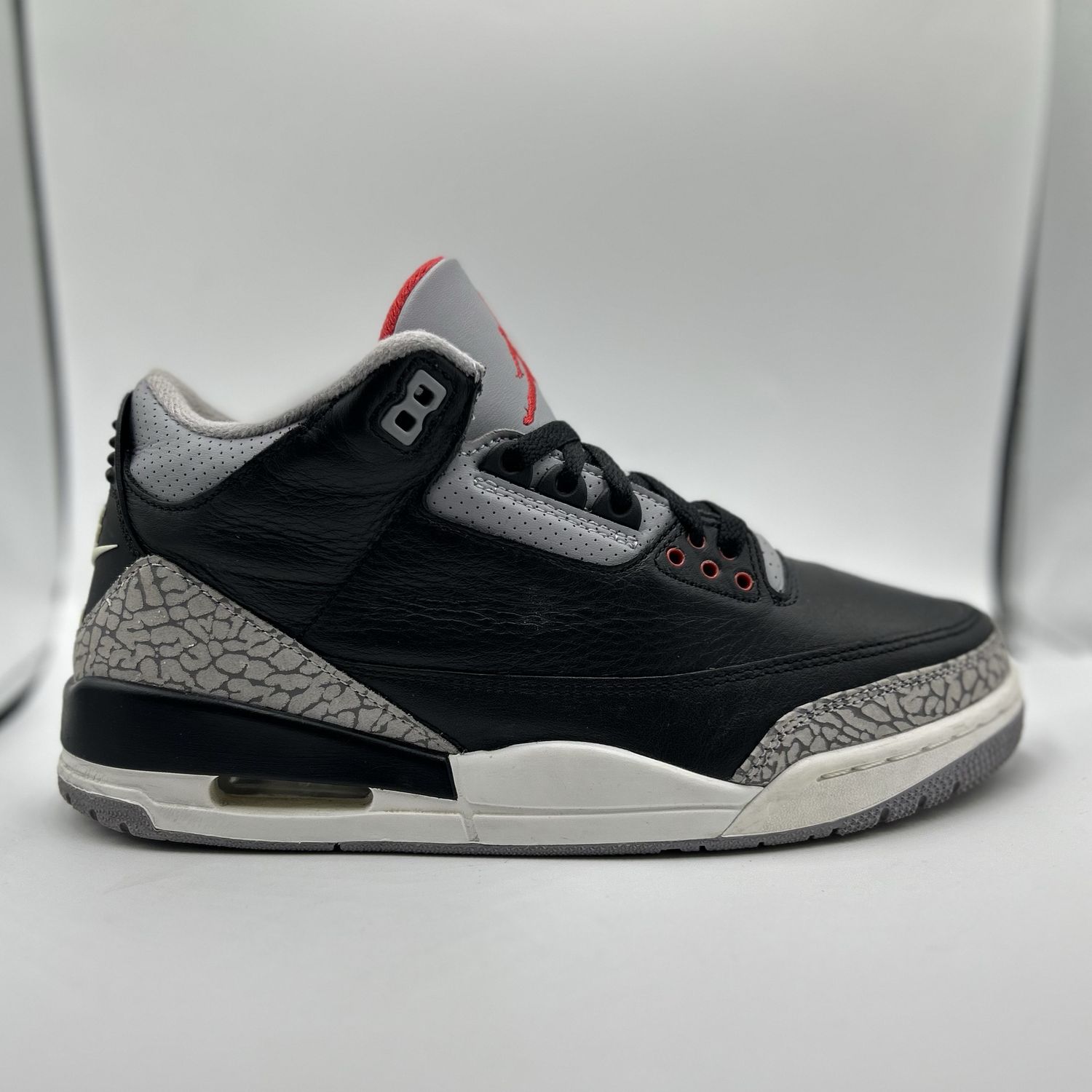 JORDAN 3 “BLACK CEMENT” SZ 8.5 N.B.
