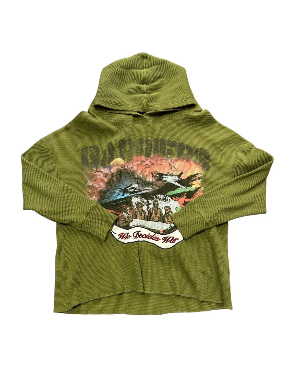 WHO DECIDES WAR X BARRIER NY TUSKEGEE HOODIE “GREEN”