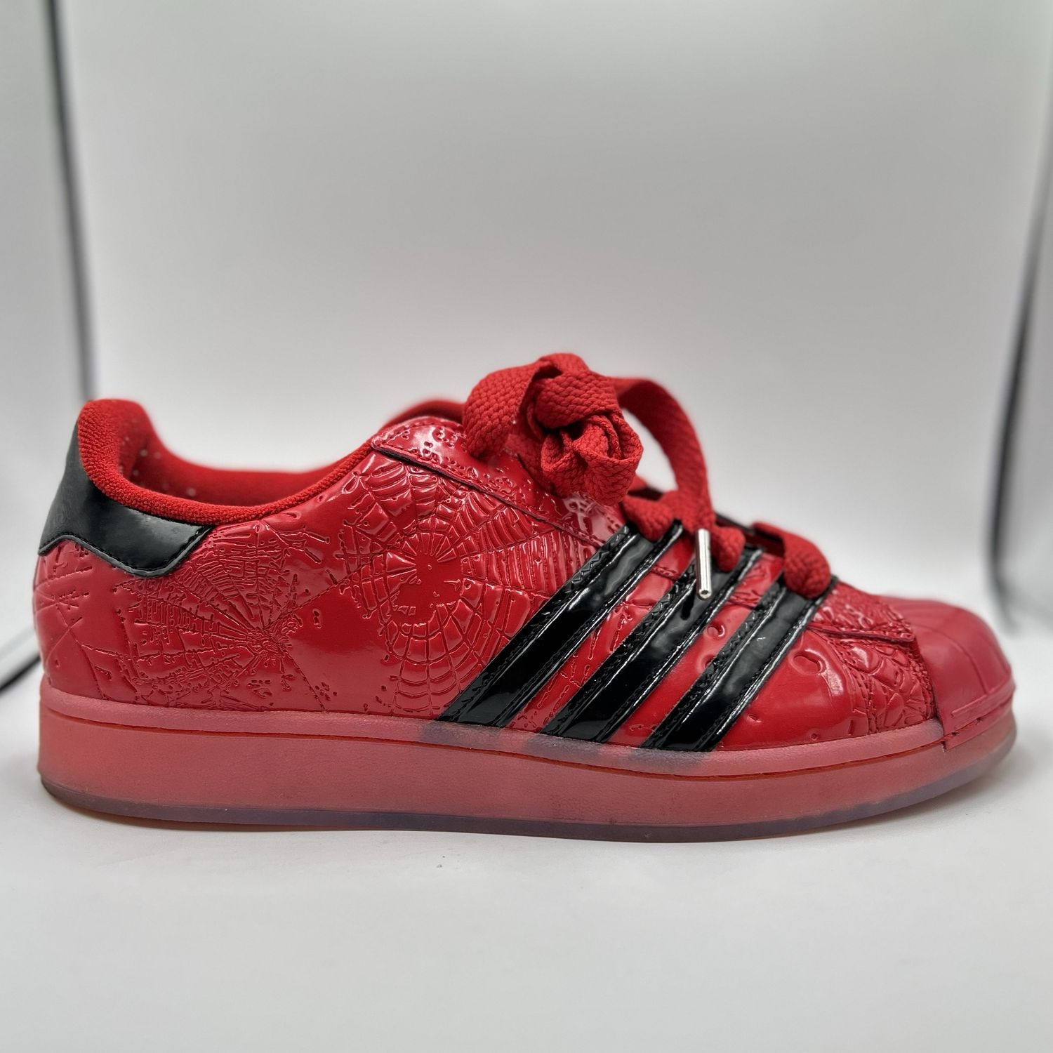 ADIDAS SUPERSTAR X SP5DER “RED” SZ 9.5