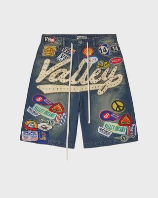 VALE FOREVER 1980S BLUE JORTS
