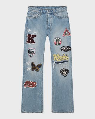 KSUBI MEN'S JEANS BRONCO TRUE PATCHED