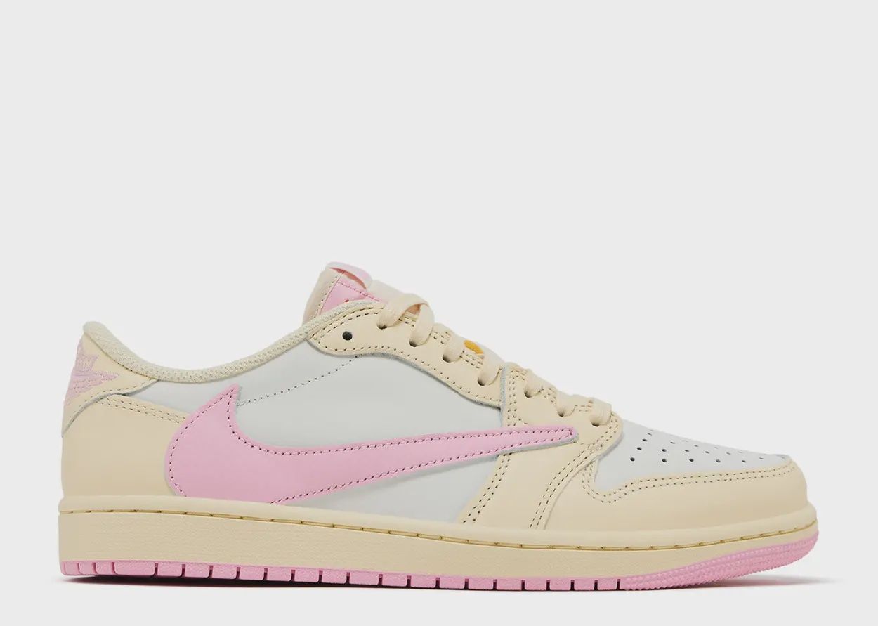 JORDAN 1 LOW X TRAVIS SCOTT "SHY PINK"
