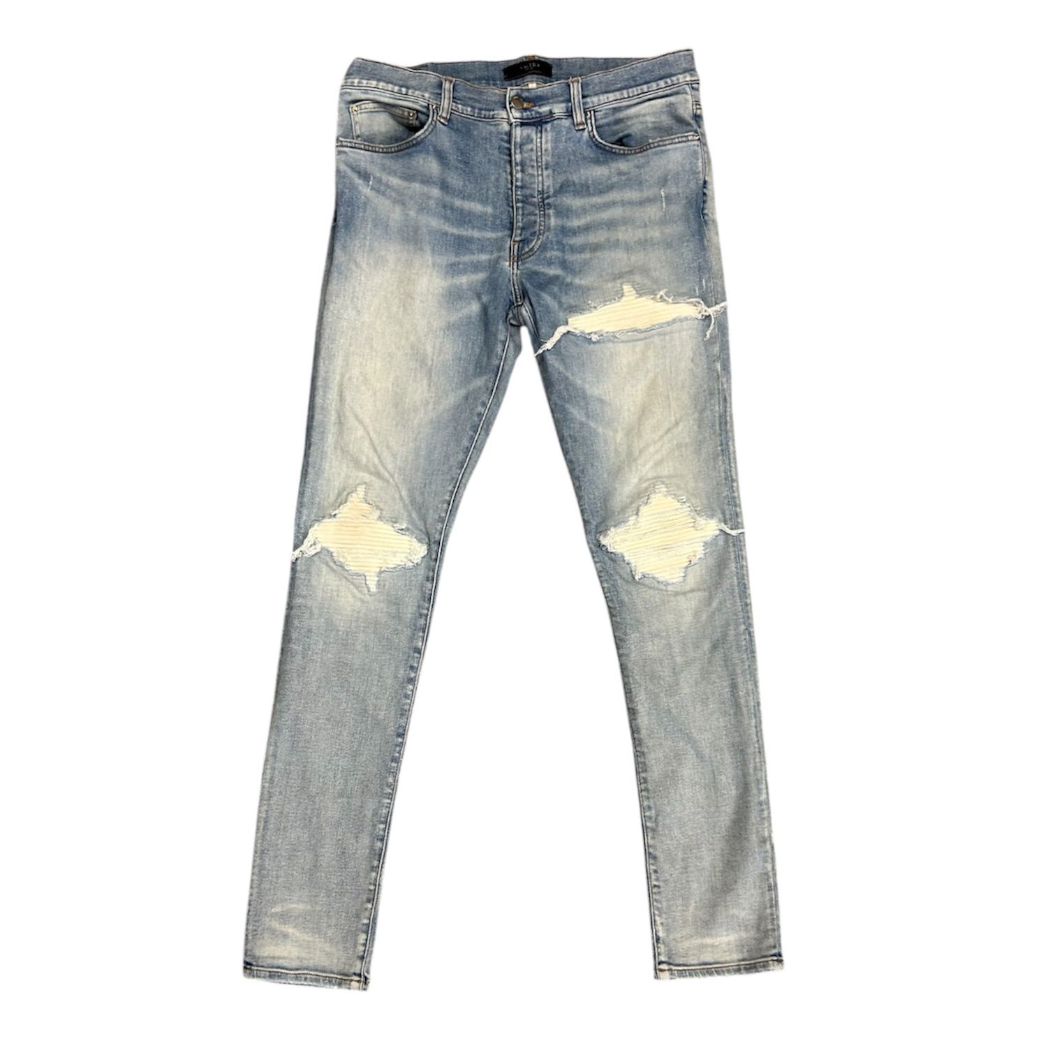 AMIRI MX1 ULTRASUEDE ANTIQUE INDIGO