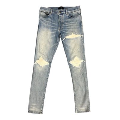 AMIRI MX1 ULTRASUEDE ANTIQUE INDIGO