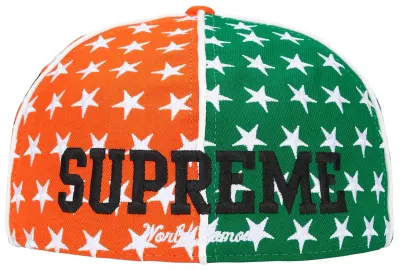 SUPREME X MITCHELL &amp; NESS TEAMS NEW ERA "ORANGE"