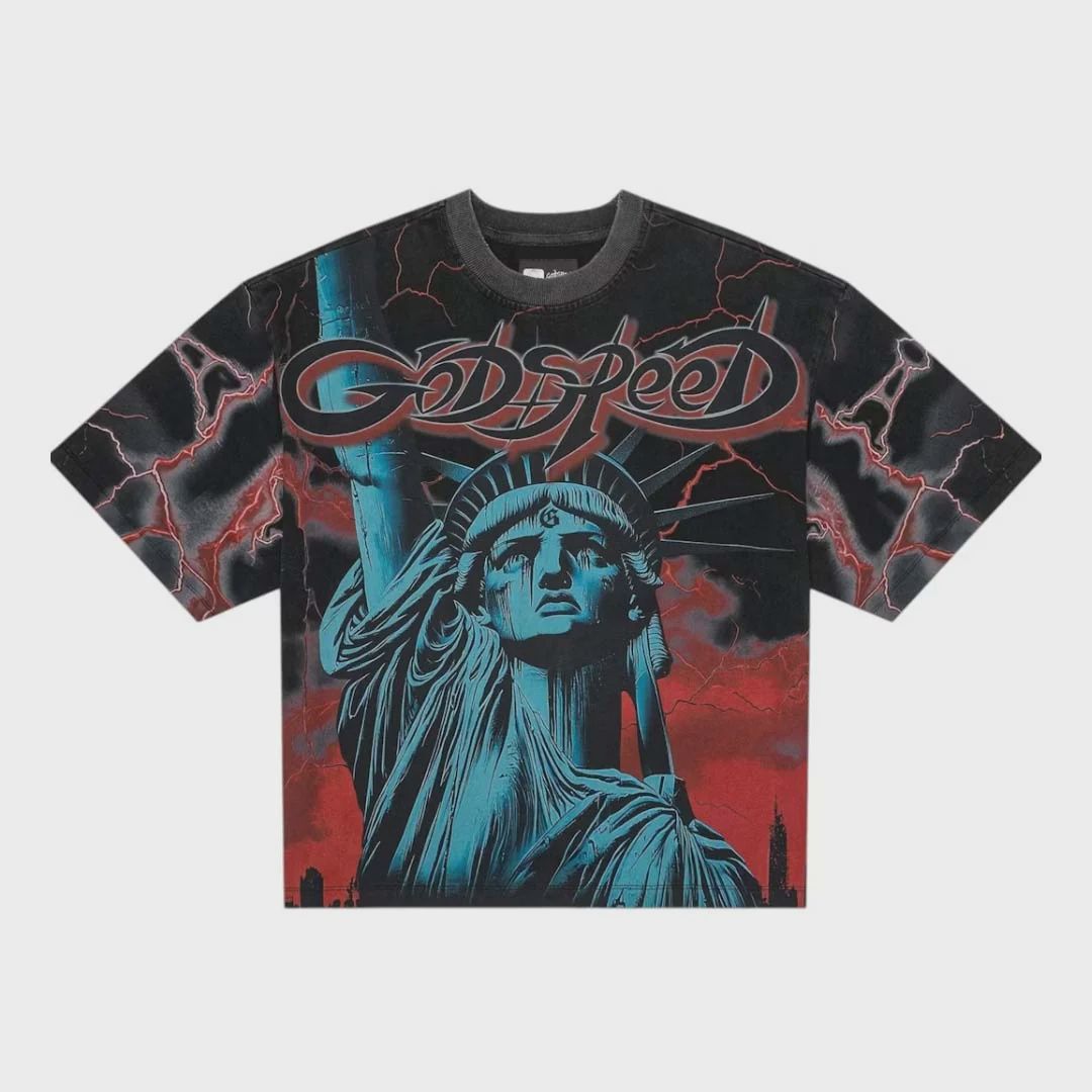 GODSPEED VOLTAGE TEE BLACK/RED