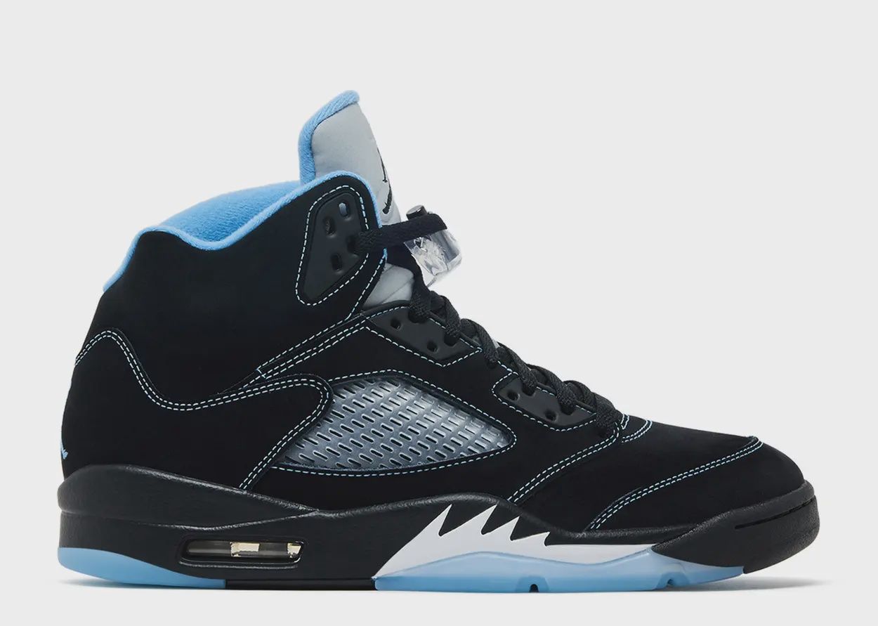 JORDAN 5 "BLACK CAROLINA/UNC" 2026