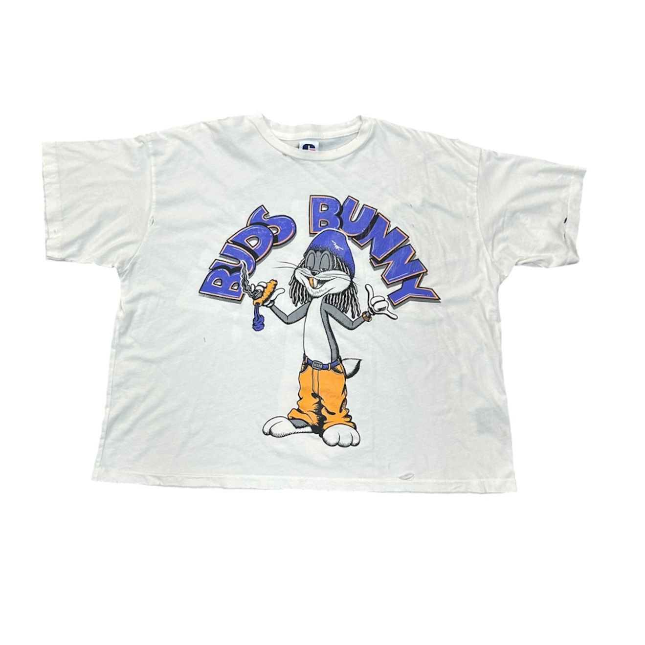 HMDD “BUD BUNNY” WHITE TEE