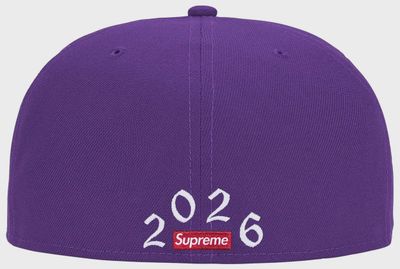 SUPREME DEVIL S LOGO NEW ERA "PURPLE"