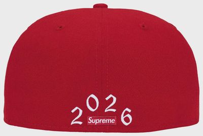 SUPREME DEVIL S LOGO NEW ERA "RED"