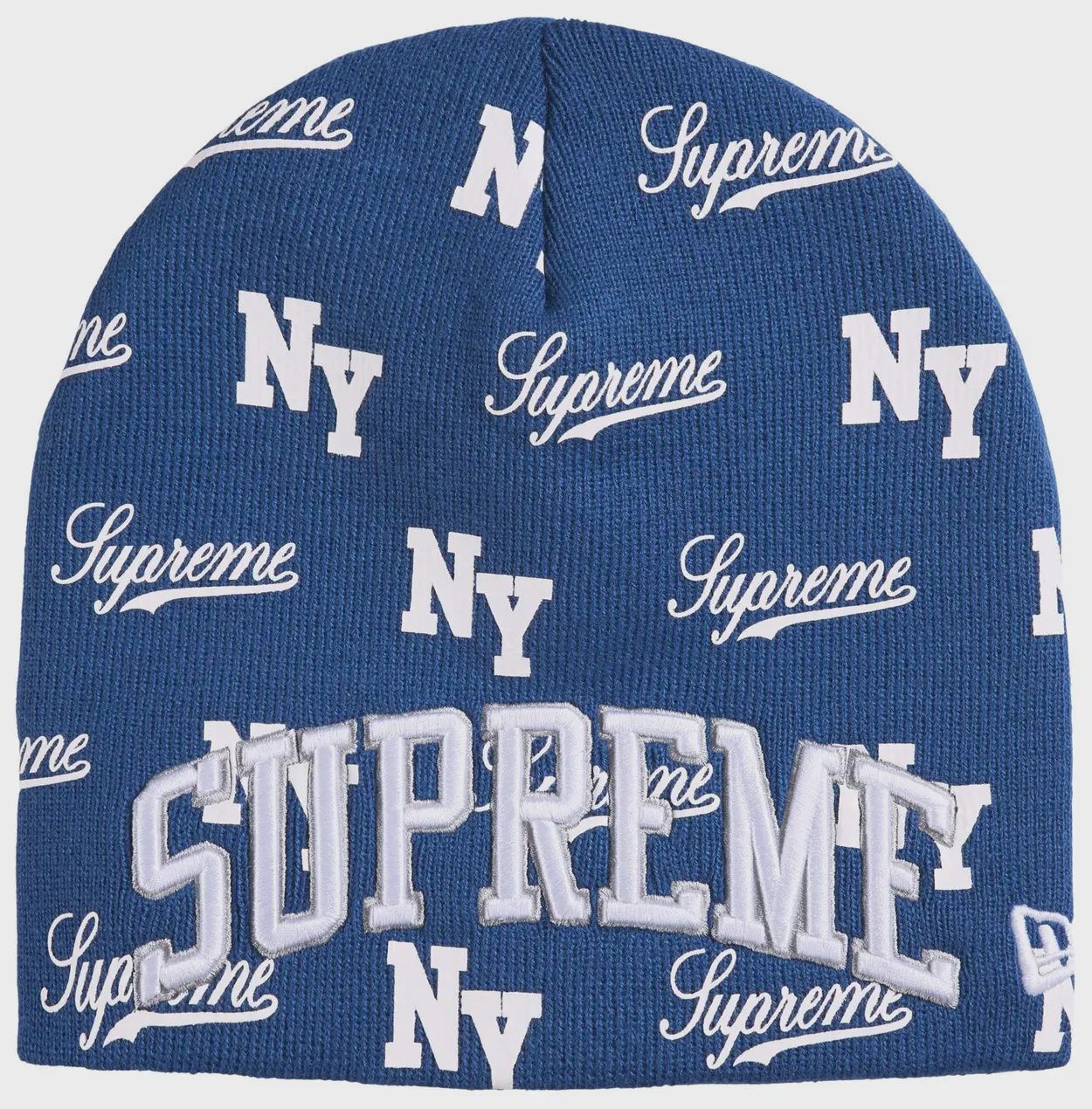 SUPREME NEW ERA MONOGRAM BEANE "ROYAL"