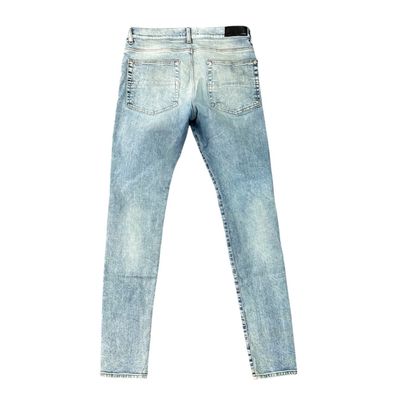 AMIRI MX-1 INDIGO/BLACK JEANS SZ 34
