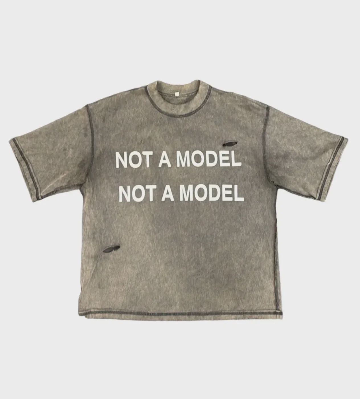 BOTTEGA DESIRES NOT A MODEL TEE