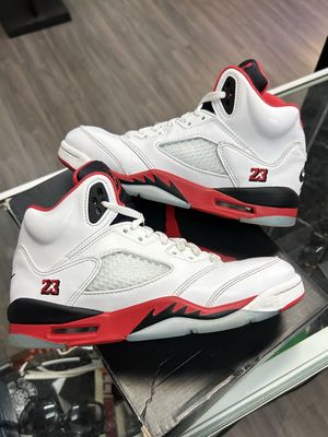 JORDAN 5 “FIRE RED” SZ 6.5