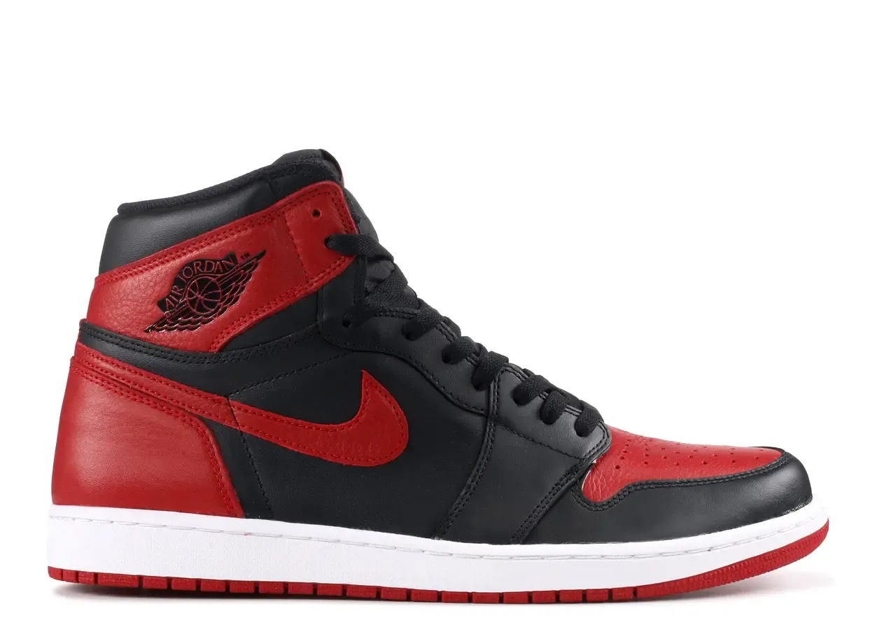 JORDAN 1 HIGH "BRED BANNED"