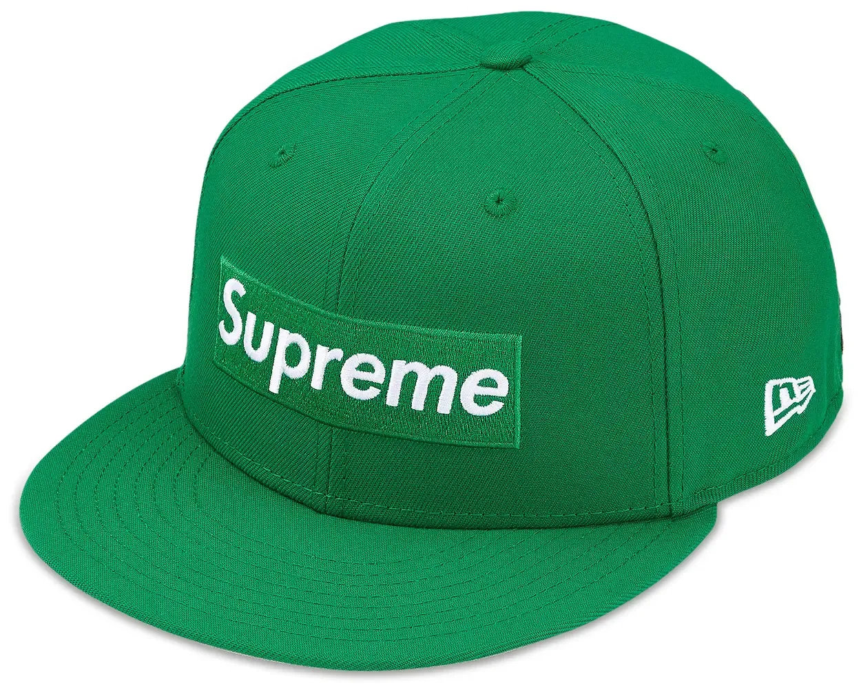 SUPREME RINGS BOX LOGO NEW ERA "GREEN"