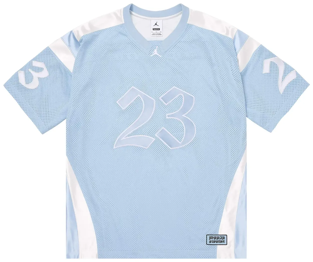 JORDAN X SUPREME WARM UP "LIGHT BLUE"