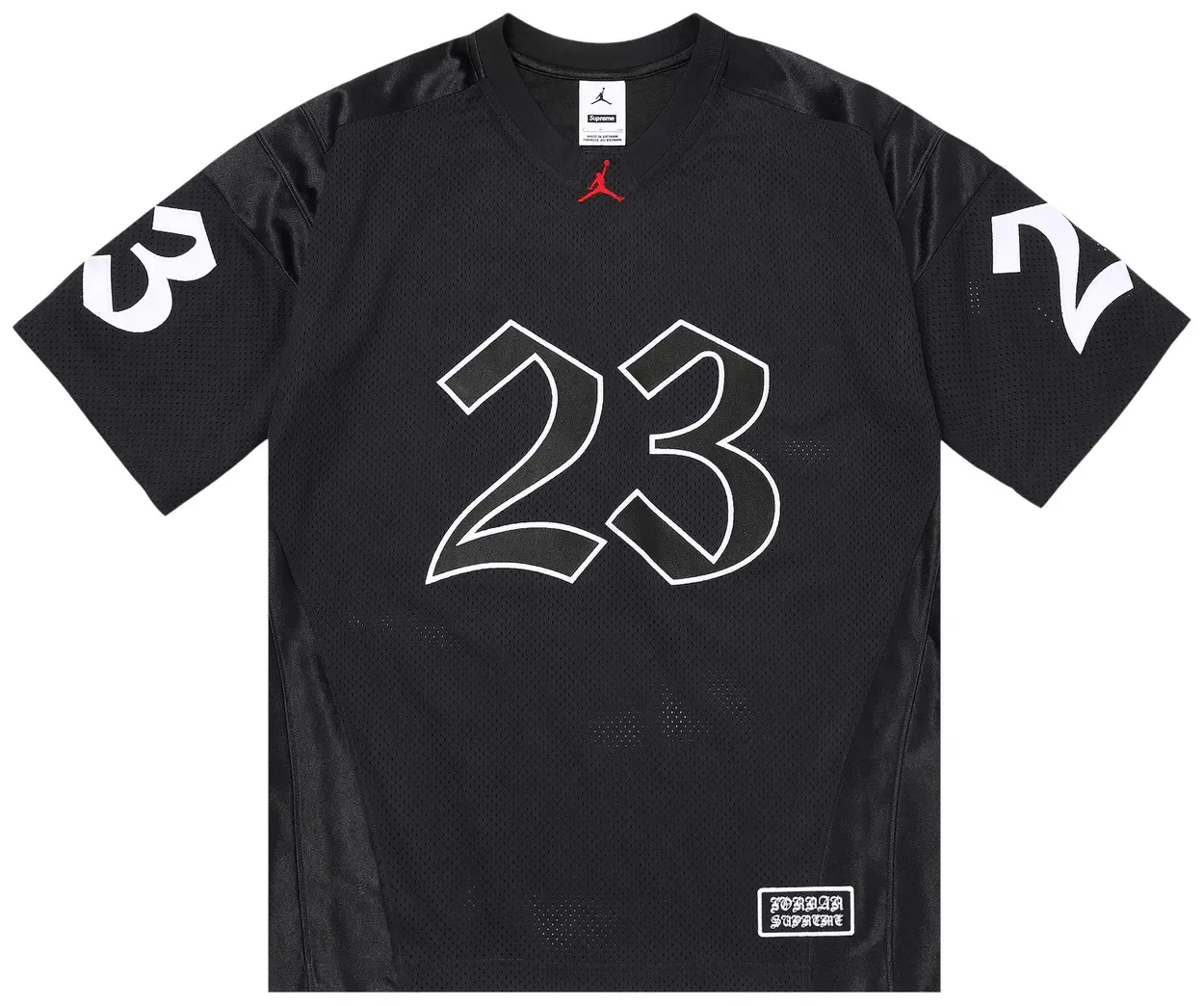 JORDAN X SUPREME WARM UP "BLACK"