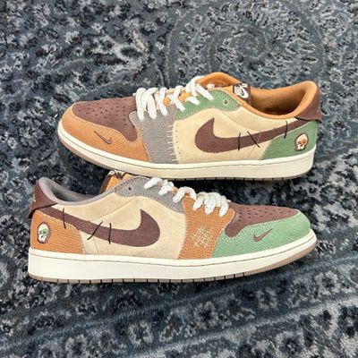 JORDAN 1 LOW X ZION WILLIAMSON "VOODOO" SZ 12 N.B.